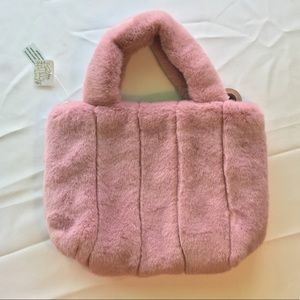Free People Faux Fur handbag